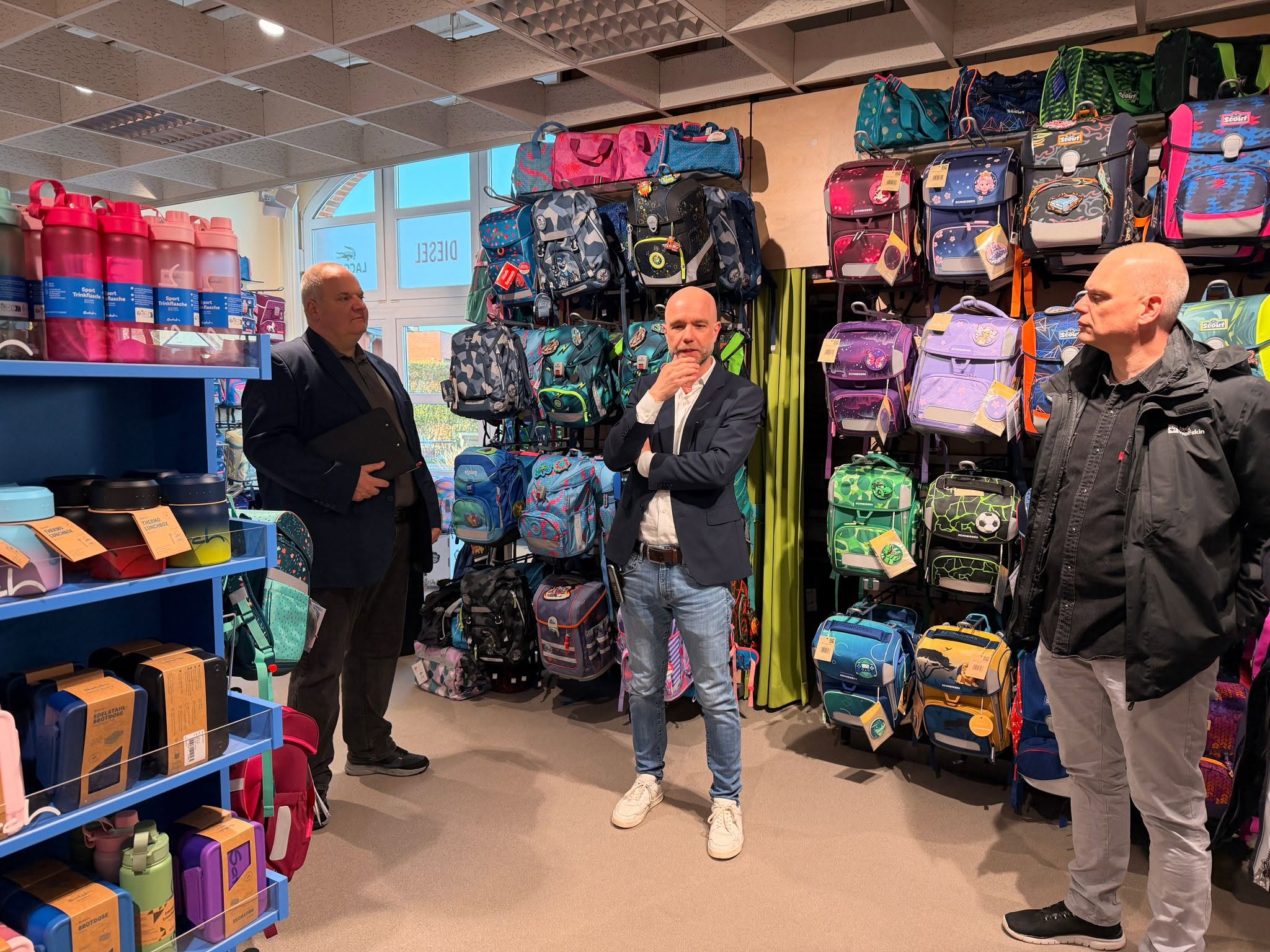 CDU zu Gast beim traditionsreichen Schuhhaus Niemann in Cammer